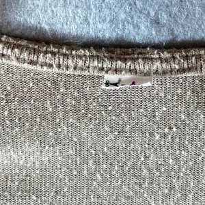 979 | Alo Yoga Alosoft Serenity Wrap‎ Crossover Crop Top Tan Women Small thumbnail 4