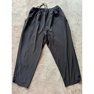 Lululemon Women's Final Play Loose‎ Fit Cropped Yoga Pants Black Size 10 thumbnail 4