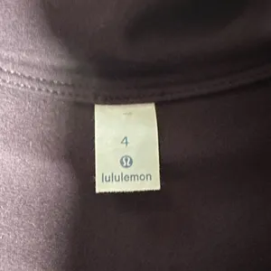 Lululemon Run Toasty‎ Tech Half Zip Pullover Black Cherry Womens 4 thumbnail 9