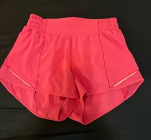 Lululemon Sonic Pink Hotty Hot Shorts 2.5" thumbnail 1
