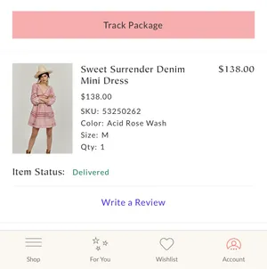 Free People Sweet Surrender Rose Denim Dress thumbnail 5