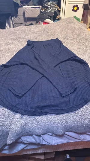 Free People blue tunic size large thumbnail 7