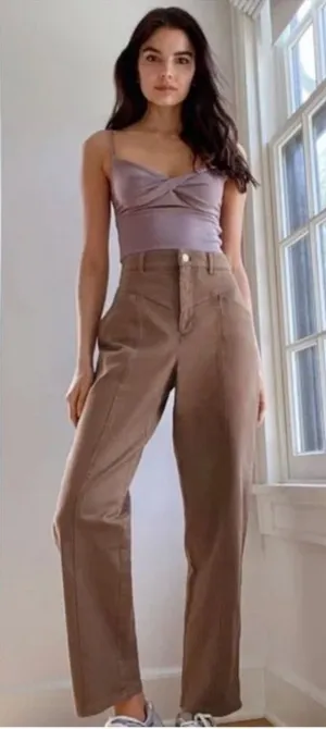 Aritzia Wilfred Free Archer Pant Size 0 High Waisted Workwear thumbnail 1