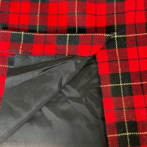 Vintage Wool Wallace Tartan Plaid Pencil Skirt M thumbnail 5