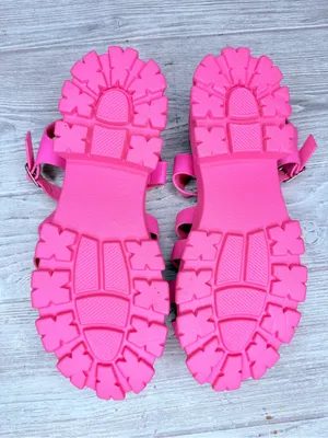 Nwt Portland Boot Company Pink Fisherman Platform Sandals shoes size 9 thumbnail 6