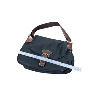 Dooney Bourke womans Black Brown Canvas Leather Handbag SKU 8761 thumbnail 8