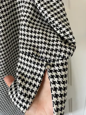 Cute  Work Dress Houndstooth thumbnail 2