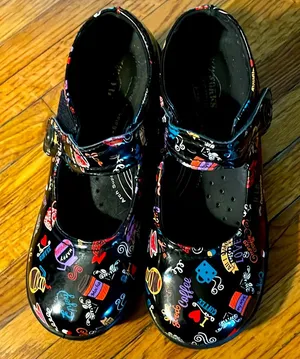 Easy Works by Women's Letsee Mary Jane Clogs thumbnail 1