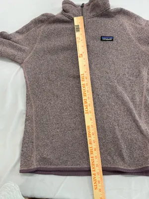 Patagonia Women's Better Sweater 1/4- Zip purple Large thumbnail 6