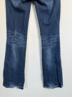Miss Me Bootcut Jeans Size 27 Embellished Flap Pocket Y2K Denim thumbnail 3