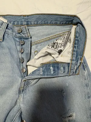 Levi’s 501 Jeans Button Fly Straight Leg thumbnail 3
