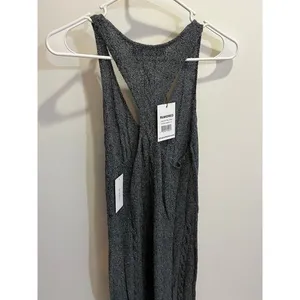 Anthropologie NWT Rumored Women Medium Smoke Heather Lakeville Knit Maxi Dress thumbnail 9