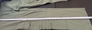 Aeropostale Aero Utility Cargo Pants Women XL Green Y2K Straight Leg Relaxed NWT thumbnail 9