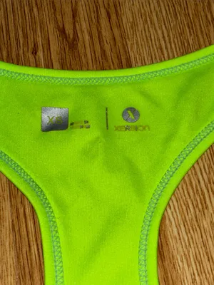 Xersion Women's Lime Green Racerback Active Tank Top thumbnail 2