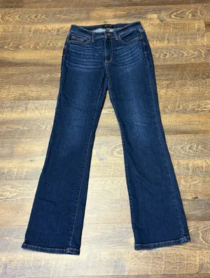 Judy Blue Mid Rise Bootcut Jeans Women’s 7/28 Stretch Dark Wash Blue thumbnail 1