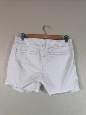 Free People White Cotton Shorts Womens 31 Beachy Summer Casual Classic thumbnail 7