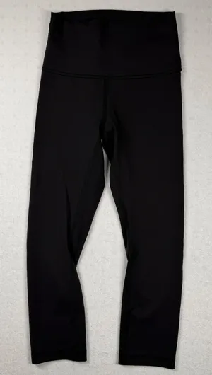 Lululemon Wunder Train High-Rise Tight 21” Leggings Black Women’s Size 4 thumbnail 1