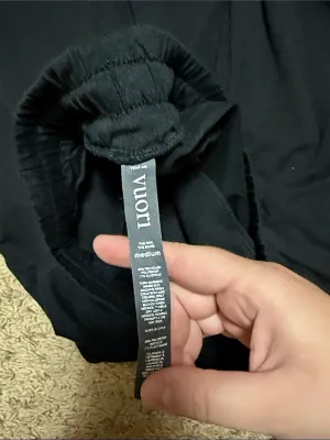 Vurori Athletic Joggers in Black Size Medium thumbnail 5