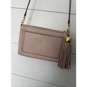 Tory Burch Women’s Light Oak Tassel Crossbody Bag Leather thumbnail 2