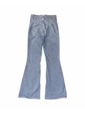 Free People We The Free Jayde Flare Jeans 29- Waist 27” High Rise Boho Retro thumbnail 3