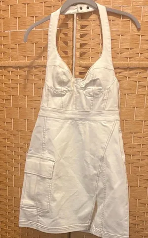 NWT Urban Outfitters Jenny Denim Dress thumbnail 1