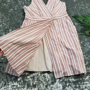 Zara Striped Wrap Dress TRF‎ Collection thumbnail 2