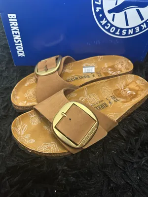 BIRKENSTOCK Madrid big buckle leather gladiator sandals slippers shoes new thumbnail 6