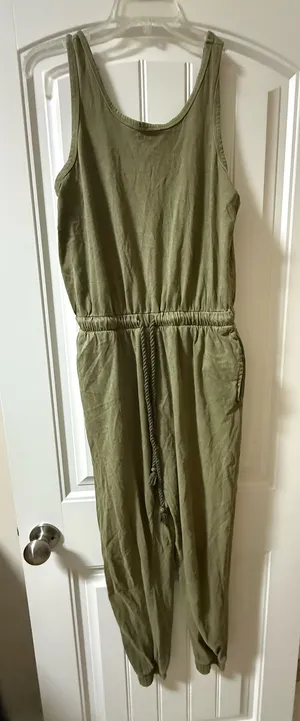Universal Threads Olive green jumpsuit thumbnail 1