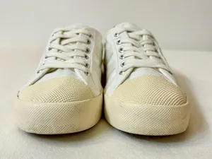 Gola Women’s Vegan Gola Classics Coaster Off White/Off White/Gold Size 7 thumbnail 4