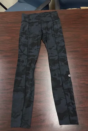 Lululemon Fast Free High Rise Camouflage Athletic Leggings Size 4 thumbnail 1