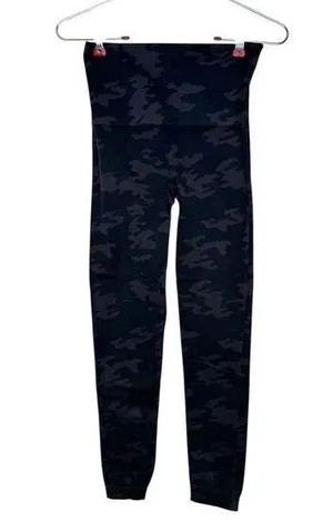 Spanx Women's Leggings Seamless Stretch High Rise Camo Jegging Gray Green Medium thumbnail 1