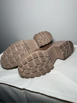 DV Dolce Vita Temecula Taupe Platform Lug Loafer Heels Women’s Size 6 thumbnail 5