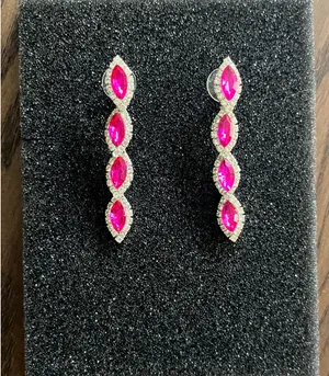 Johnathan Kayne Hot Pink Prom Dress thumbnail 6