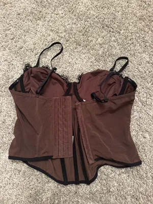 Garage Corset Top Black thumbnail 2