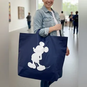 Official Disney Store Reusable Shopping Tote Bag - Mickey Mouse Silhouette thumbnail 2
