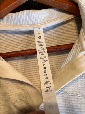 Lululemon Swiftly Tech Relaxed-Fit Polo Shirt in White Women’s size 14 LW3GMJS thumbnail 8