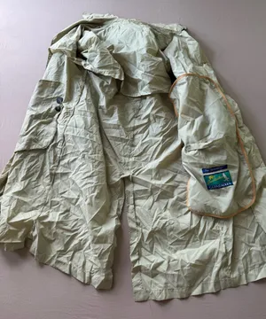 American Vintage Vintage "Jack Nicklaus” The Stowaway Packable Trench Rain Coat thumbnail 7
