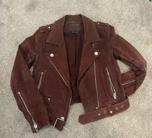 BLANKNYC Suede Moto Jacket Small thumbnail 2