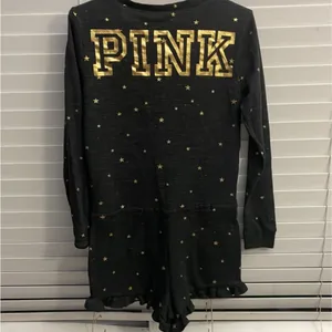 Pink romper long sleeve medium thumbnail 6