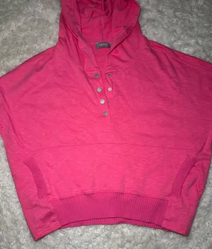 Pink sweater hoodie Size L thumbnail 3