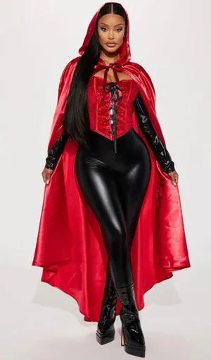 NEW Dreamgirl Seductive Little Red Riding Hood Costume Size XL thumbnail 1