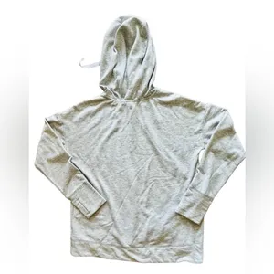 Yogalicious‎ Activewear Grey Hooded Fleece Pullover Top MEDIUM Sporty Workout thumbnail 10