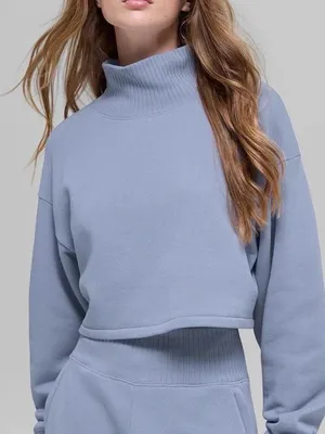 Alo Cropped Crewneck thumbnail 1