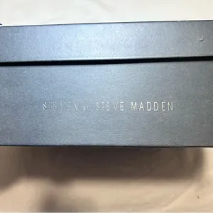 Steve by Steve madden Black Suede shooter kiltie booties - NIB thumbnail 10