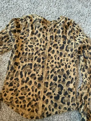Free People Cheetah Thermal thumbnail 3