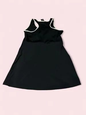 Disney Mickey Mouse Black Dress with Pink and White Accents with hidden shorts thumbnail 2