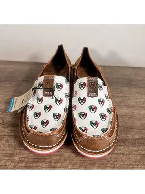ARIAT NEW Women's Cruisers Ariat Mexico Print Shoe Size 9.5 #B1835 thumbnail 2