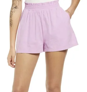 Bp. Paperbag Waist Twill Shorts​​​​​​​​​​​​ thumbnail 1