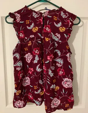 Old Navy Floral Tank Top thumbnail 2