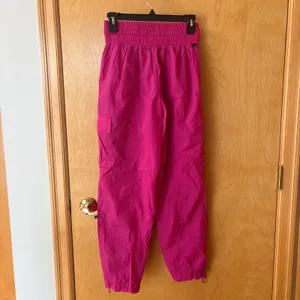 Athleta Alicia Keys Utility Pant Womens 0 Pink High Waist Cargo Jogger Nylon thumbnail 4